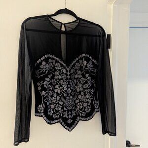 Joseph Ribkoff Corset Style Top